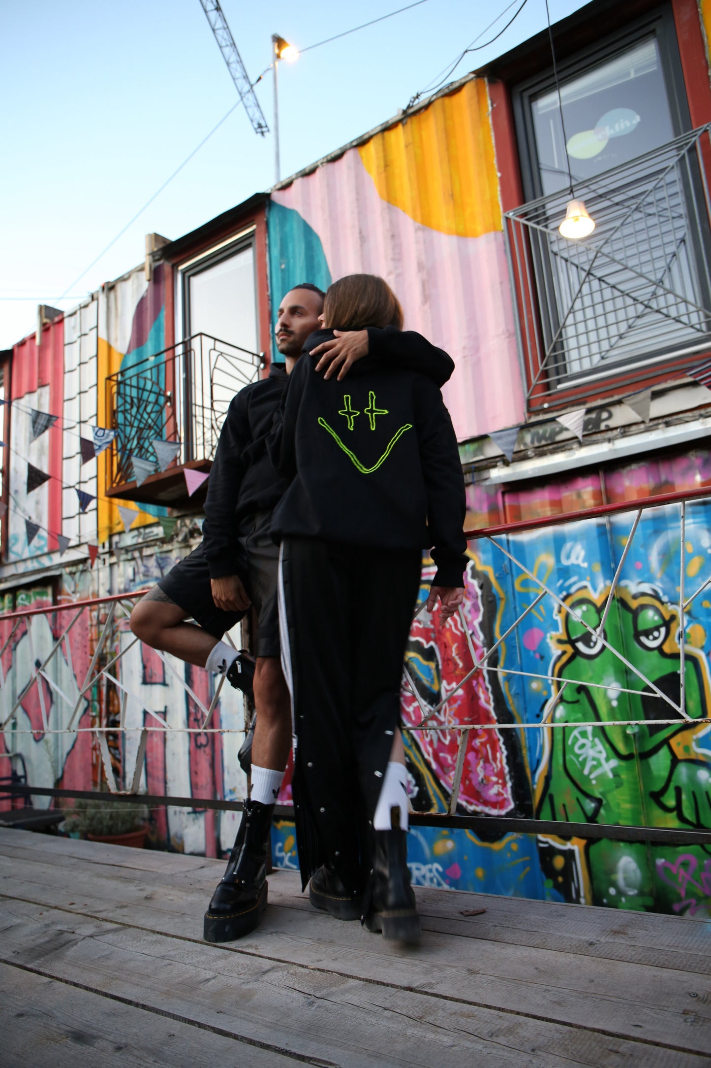 Bumble Hoodie Signature Smiley