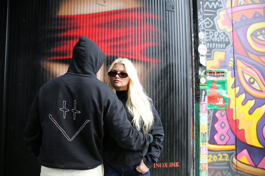 Panda Hoodie Signature Smiley