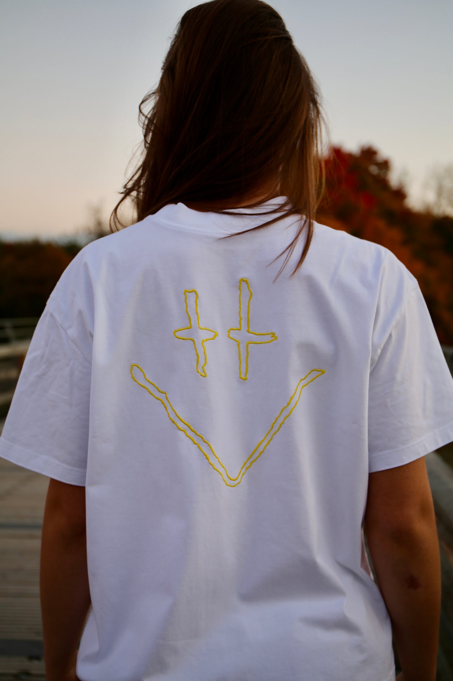 Sunflower - Smiley hinten OS