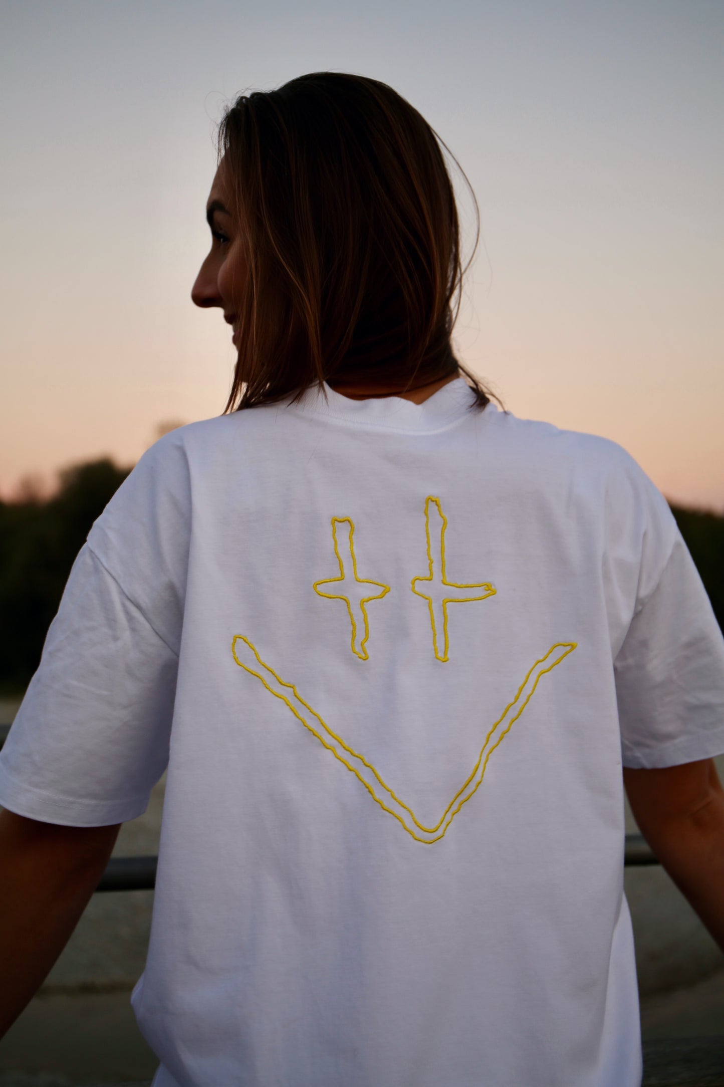 Sunflower - Smiley hinten OS