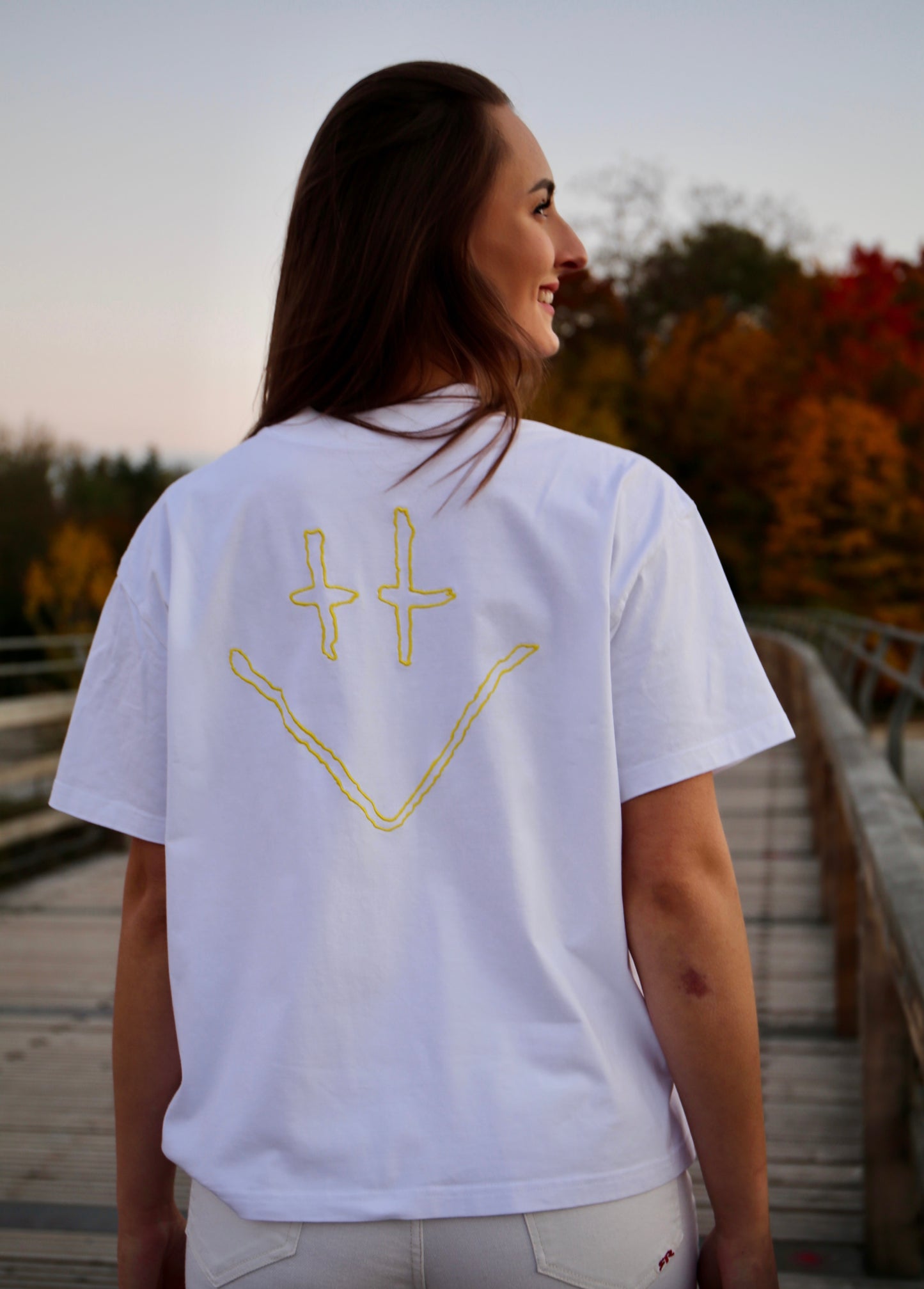 Sunflower - Smiley hinten OS