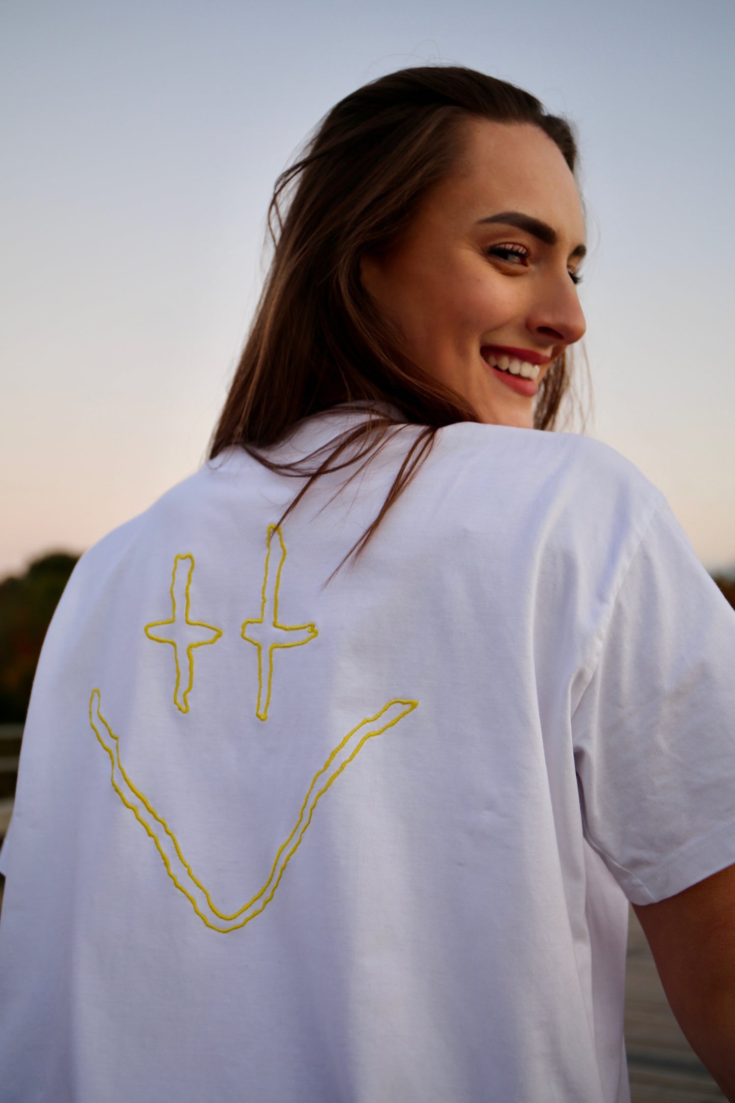 Sunflower - Smiley hinten OS