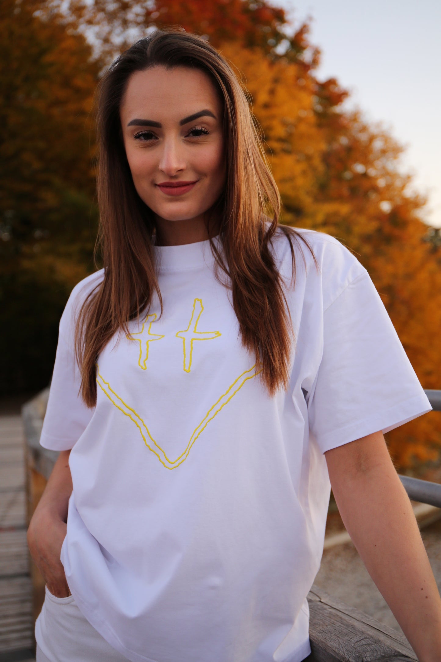 Sunflower - Smiley vorne OS